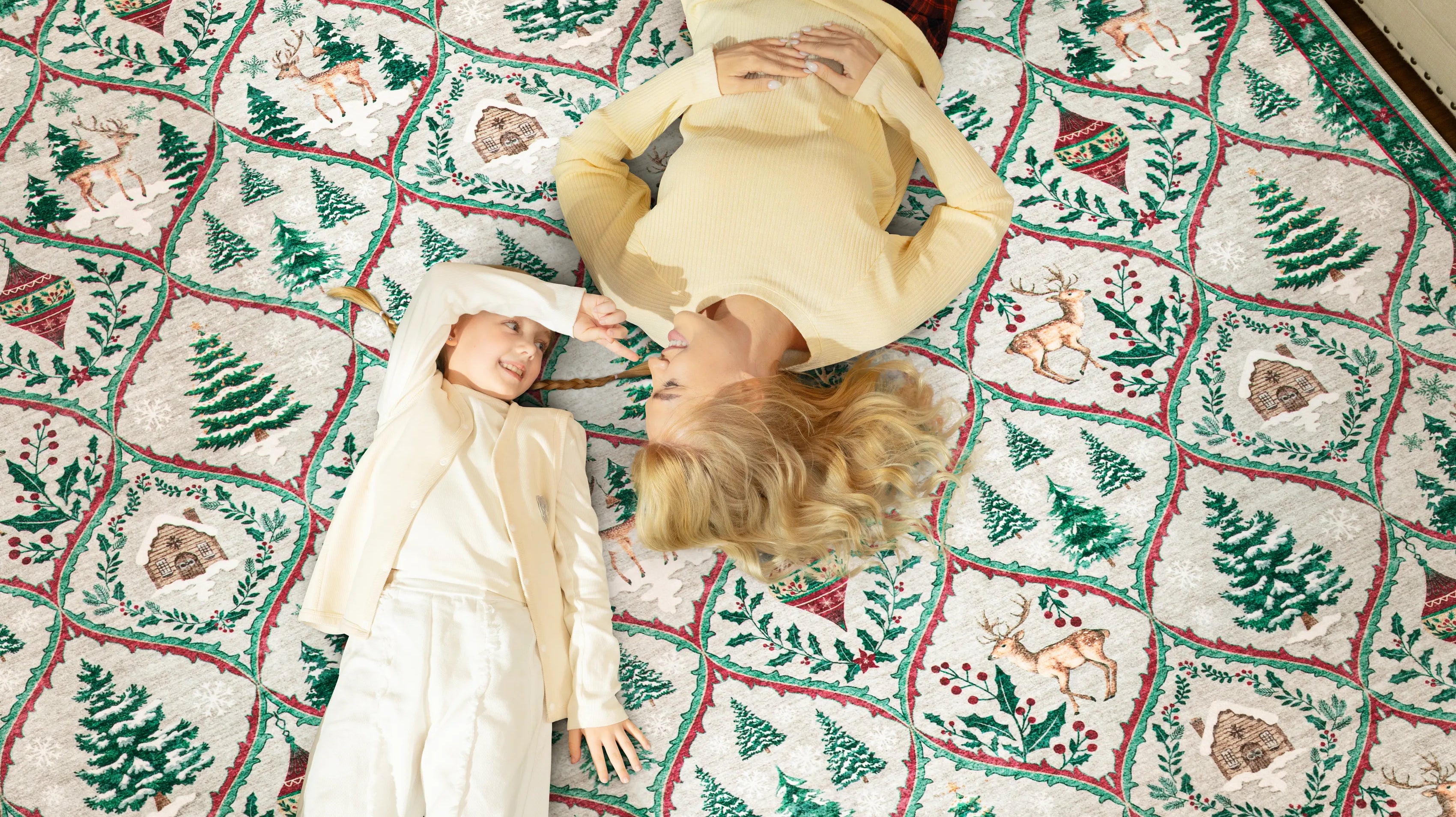 Christmas Decor Inspiration: Transform Every Room with Cozy Christmas Rugs