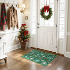 Pascal Christmas Washable World Moroccan Green Rug Area Rugs Lahome