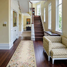 Solene Washable Modern Blooming Floral Garden Beige Rug Area Rugs Lahome 2' x 6'