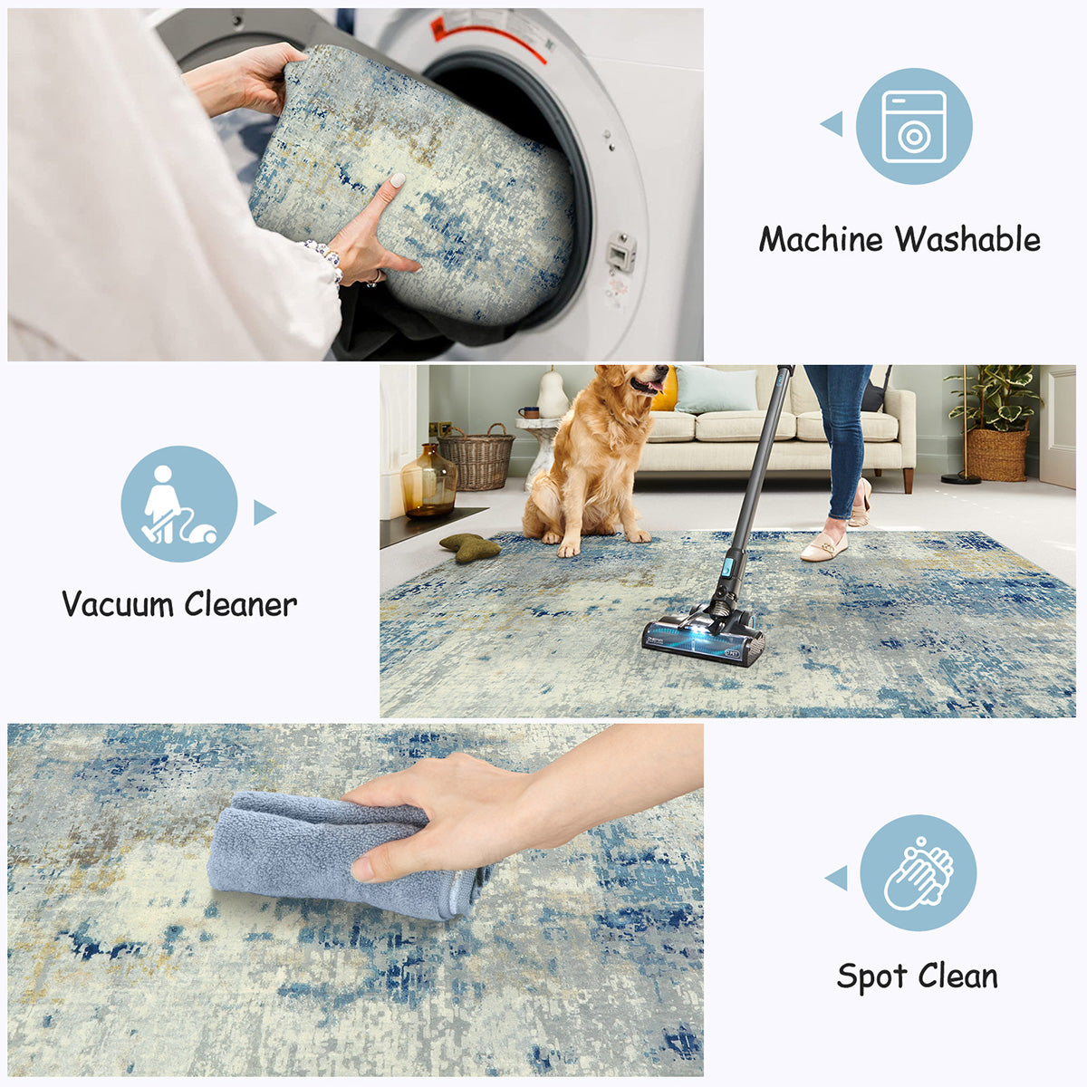 Modern Abstract Area Rug