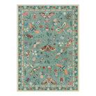 Vionnet Washable Modern Parisian Insect Light Green Rug Area Rugs Lahome