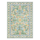 Sylvie Washable Boho Modern Parisian Garden Floral Green Rug Area Rugs Lahome
