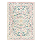 Sylvie Washable Boho Modern Parisian Garden Floral Pink Rug Area Rugs Lahome