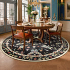 Vionnet Washable Modern Parisian Insect Black Rug Area Rugs Lahome