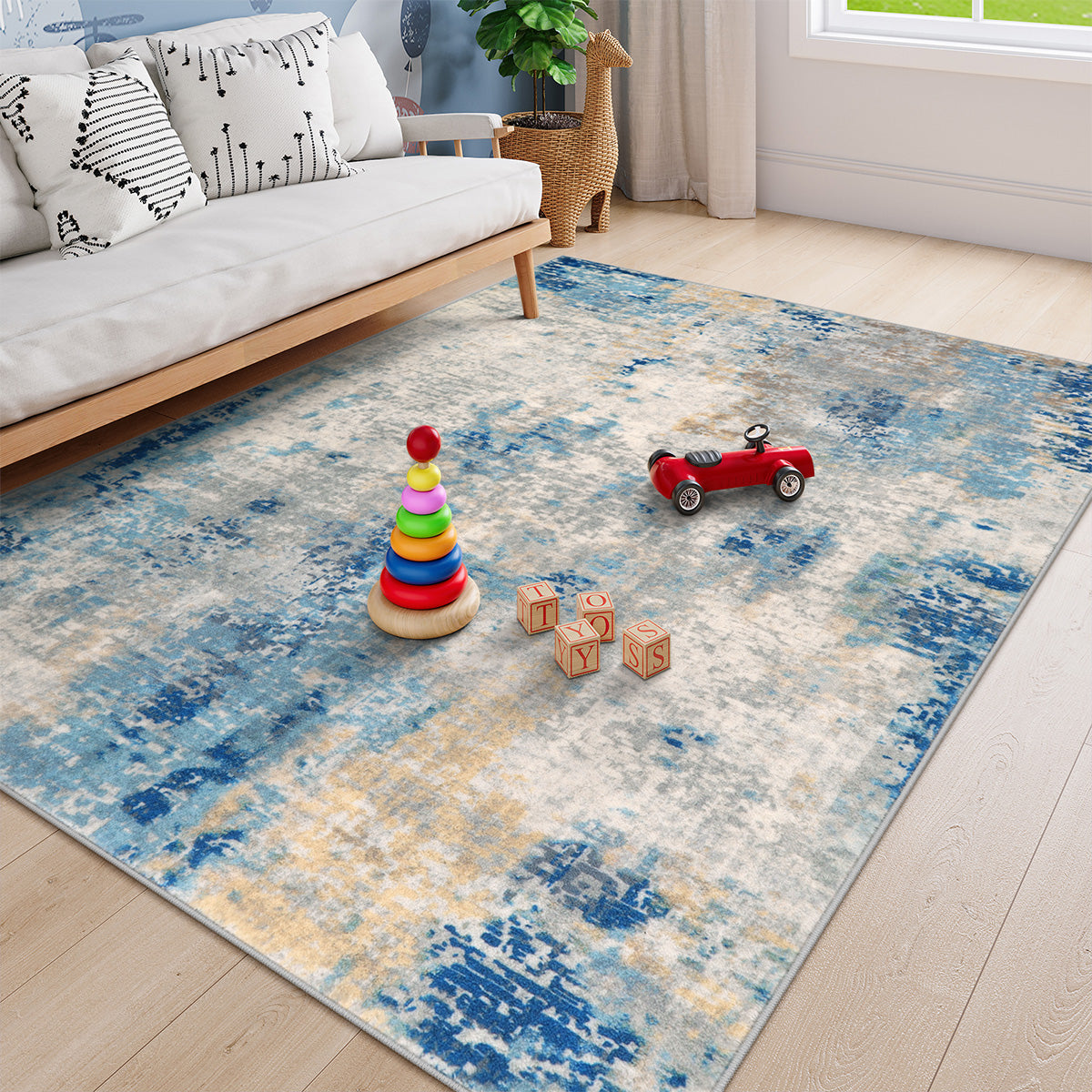 Modern Abstract Area Rug