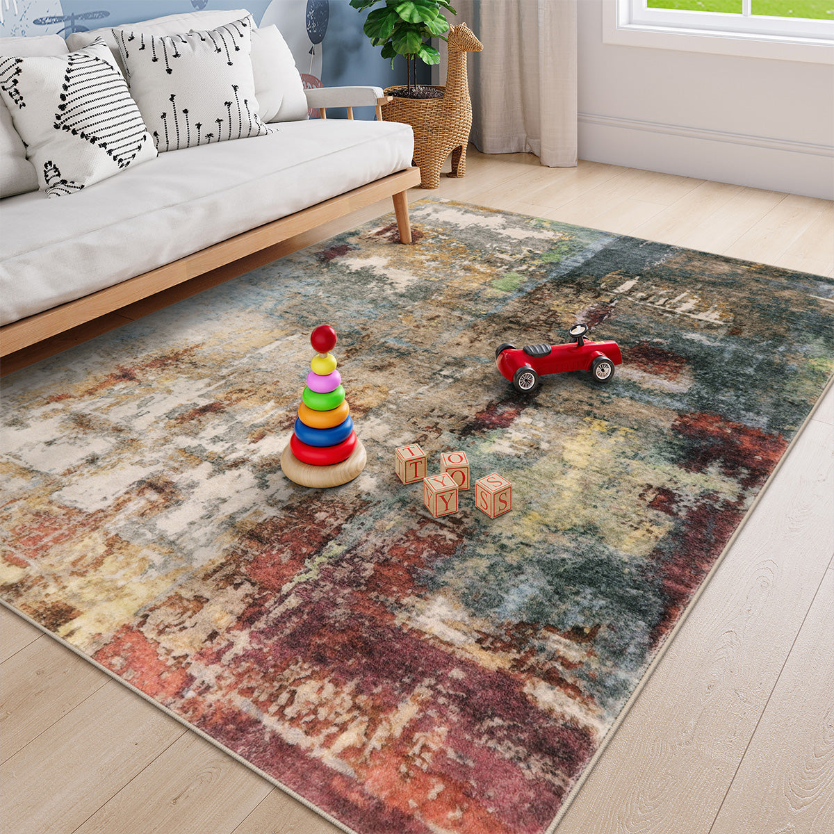 Modern Abstract Area Rug