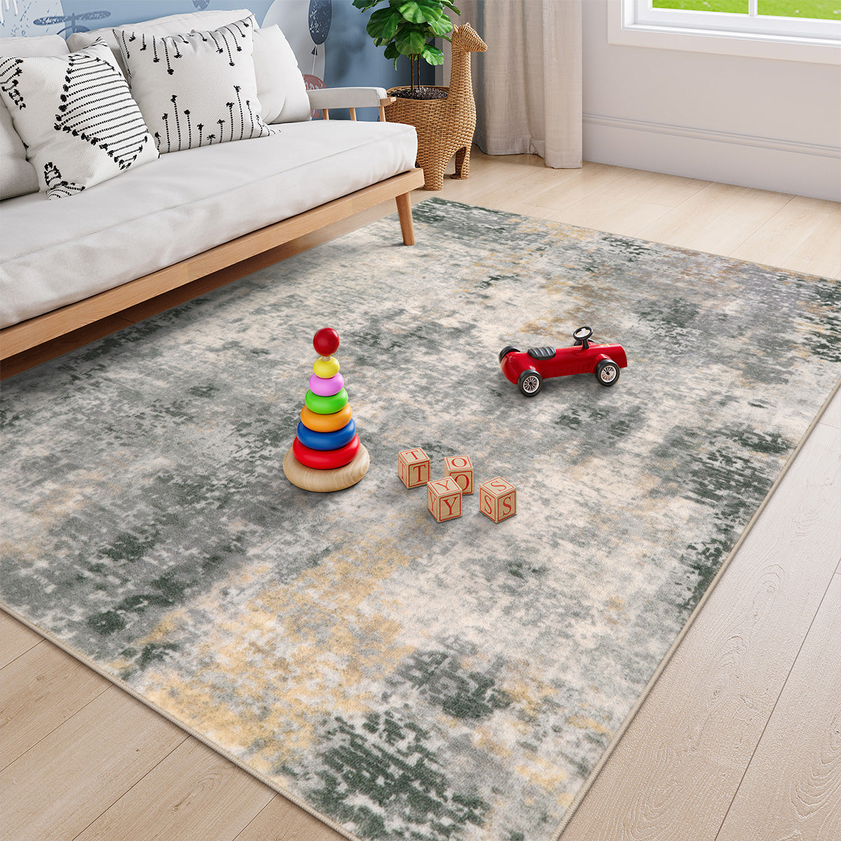 Modern Abstract Area Rug