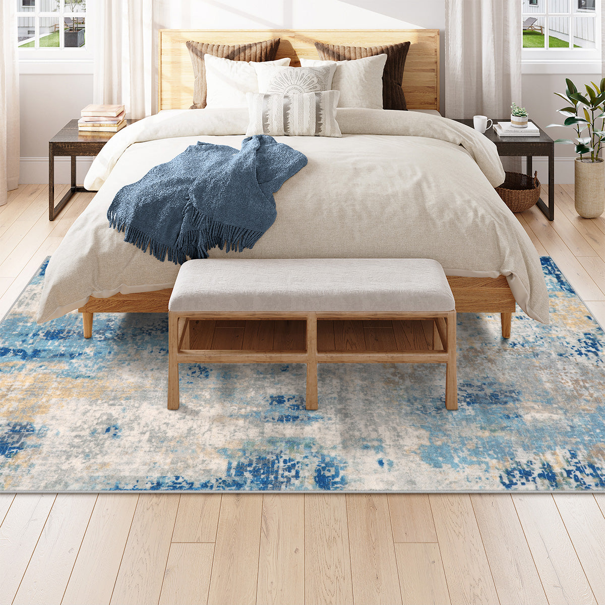 Modern Abstract Area Rug