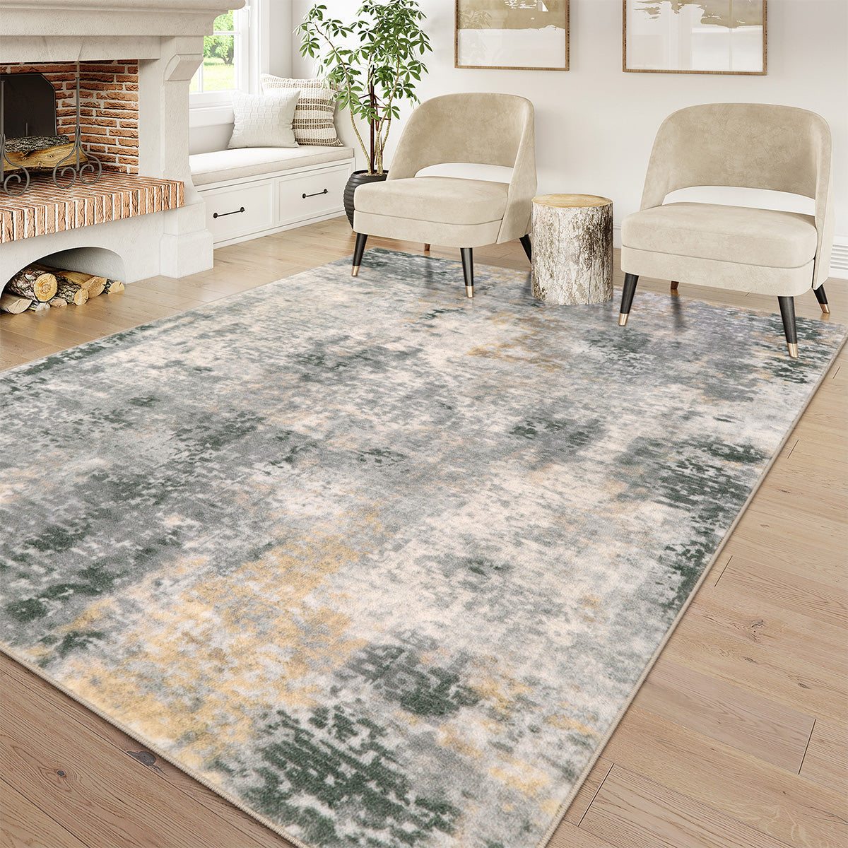 Modern Abstract Area Rug