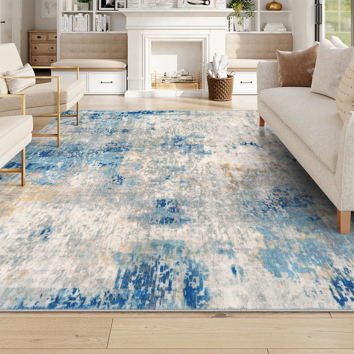Modern Abstract Area Rug