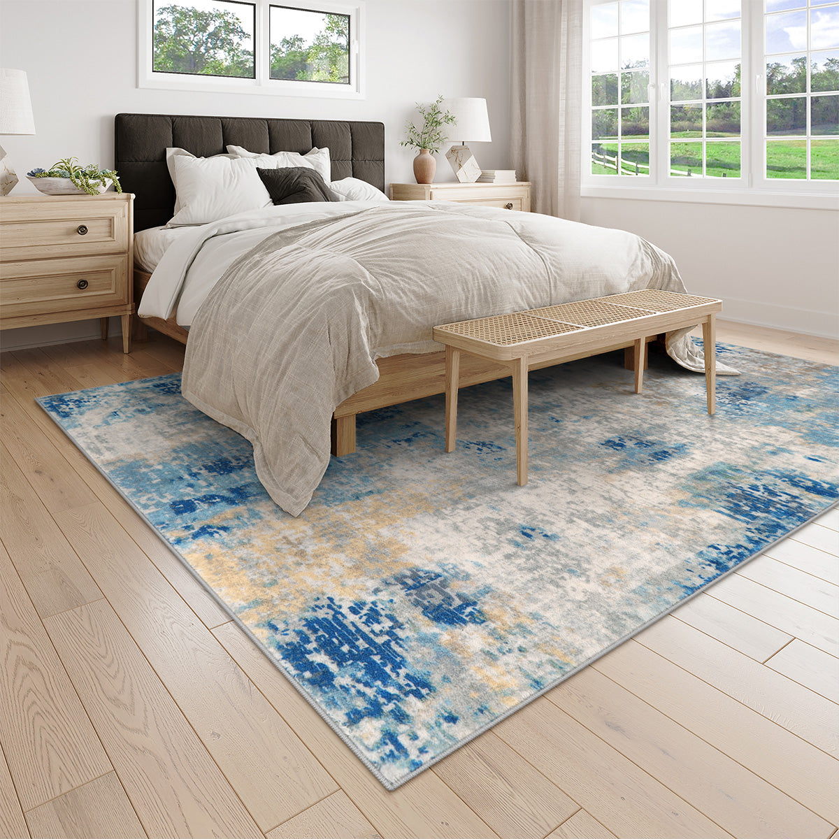 Modern Abstract Area Rug
