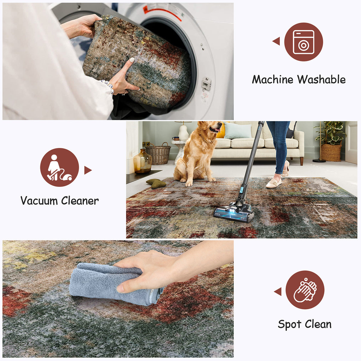 Modern Abstract Area Rug