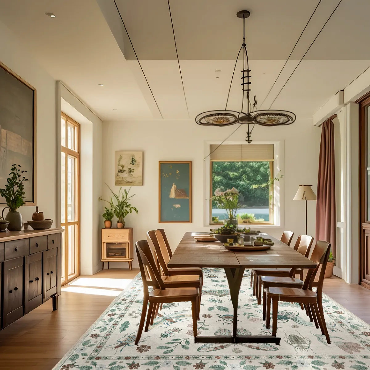 Clearance Vionnet Washable Modern Parisian Insect Beige Rug Clearance Rugs Lahome