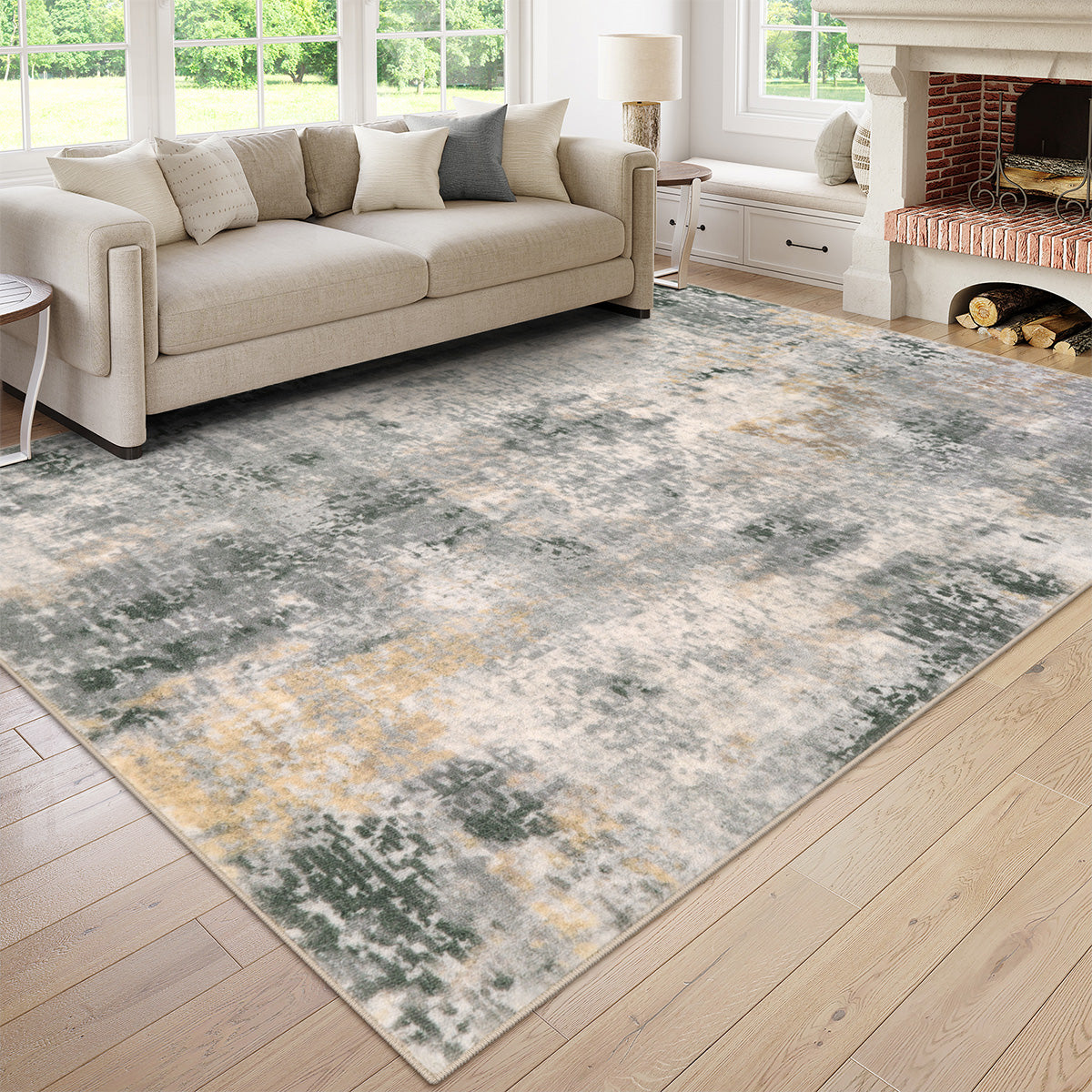 Modern Abstract Area Rug