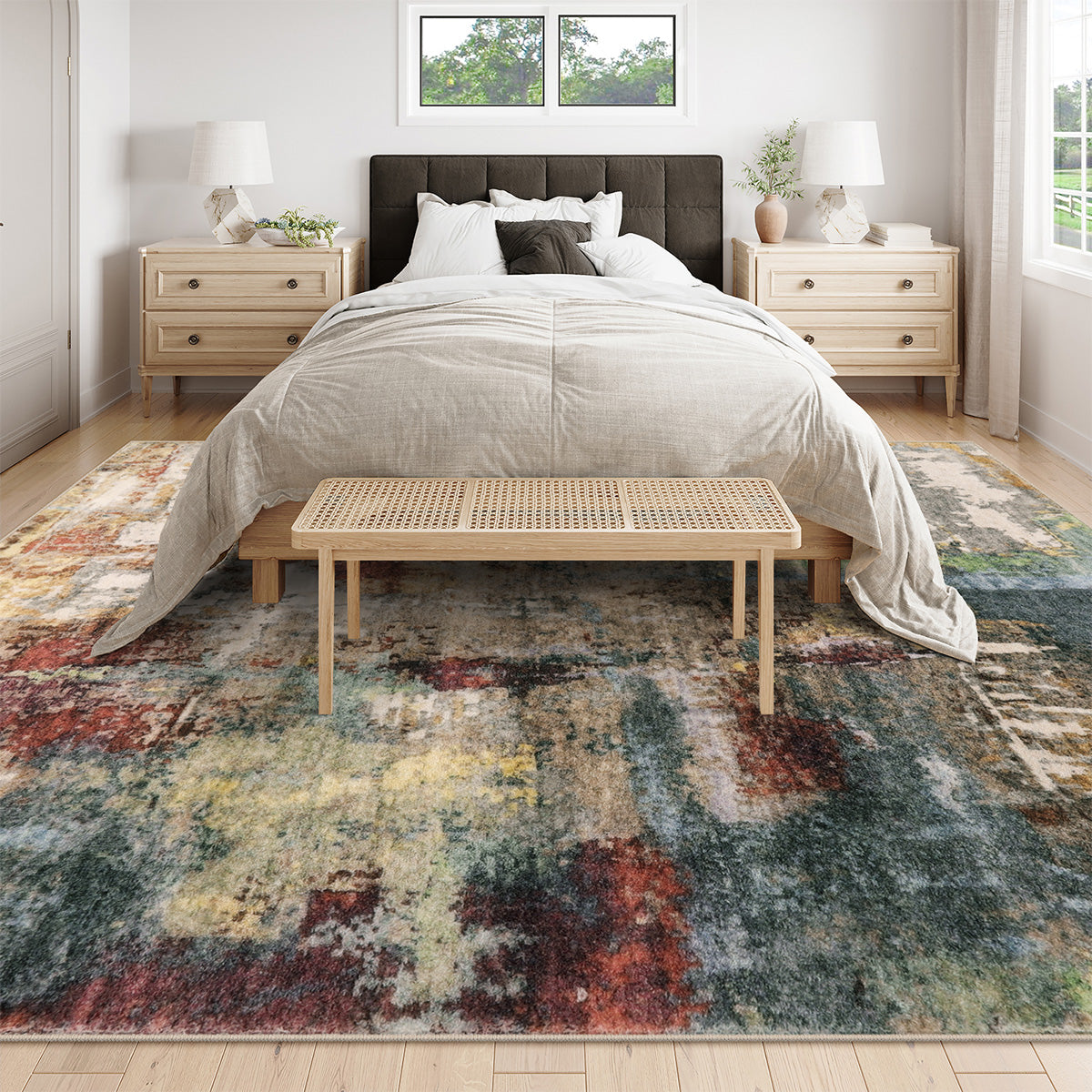 Modern Abstract Area Rug