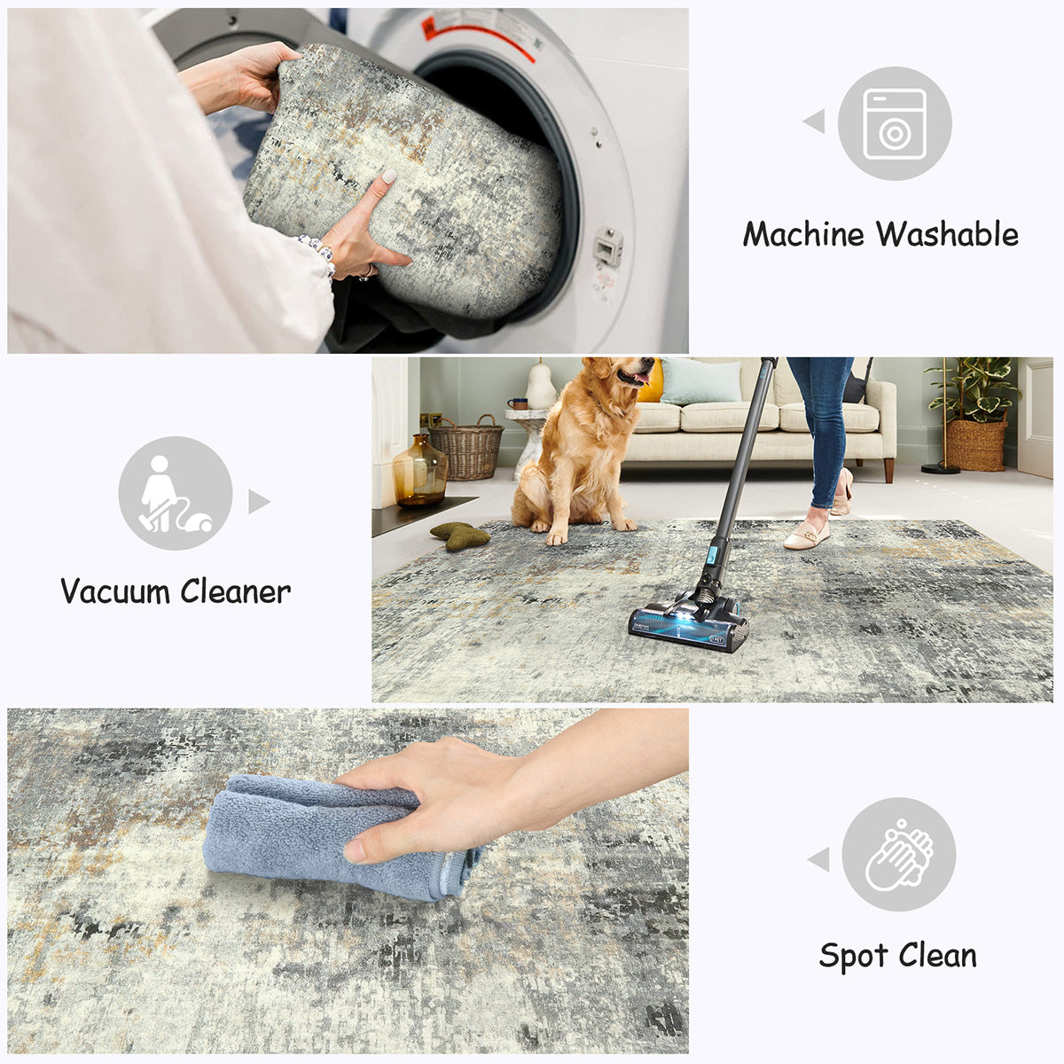 Modern Abstract Area Rug