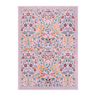 Claude Washable Maximalism Vibrant Blossom Floral Pink Rug Clearance Rugs Lahome