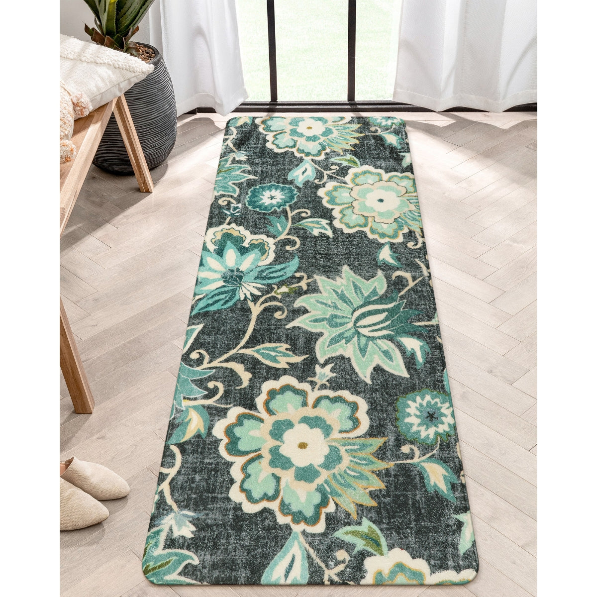 Cloris Paisley Modern Vintage Floral Rug