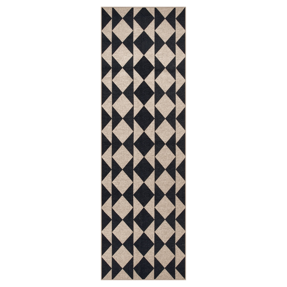 Clovis Washable Checkered Diamond Easy Jute Rug Easy Jute Area Rug Lahome