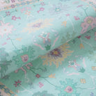 Cachet Washable Boho Oushak Floral Pink/Green Rug Rugs Lahome