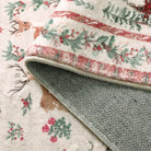 Olivier Christmas Washable Tree and Santa Beige Rug Area Rugs Lahome
