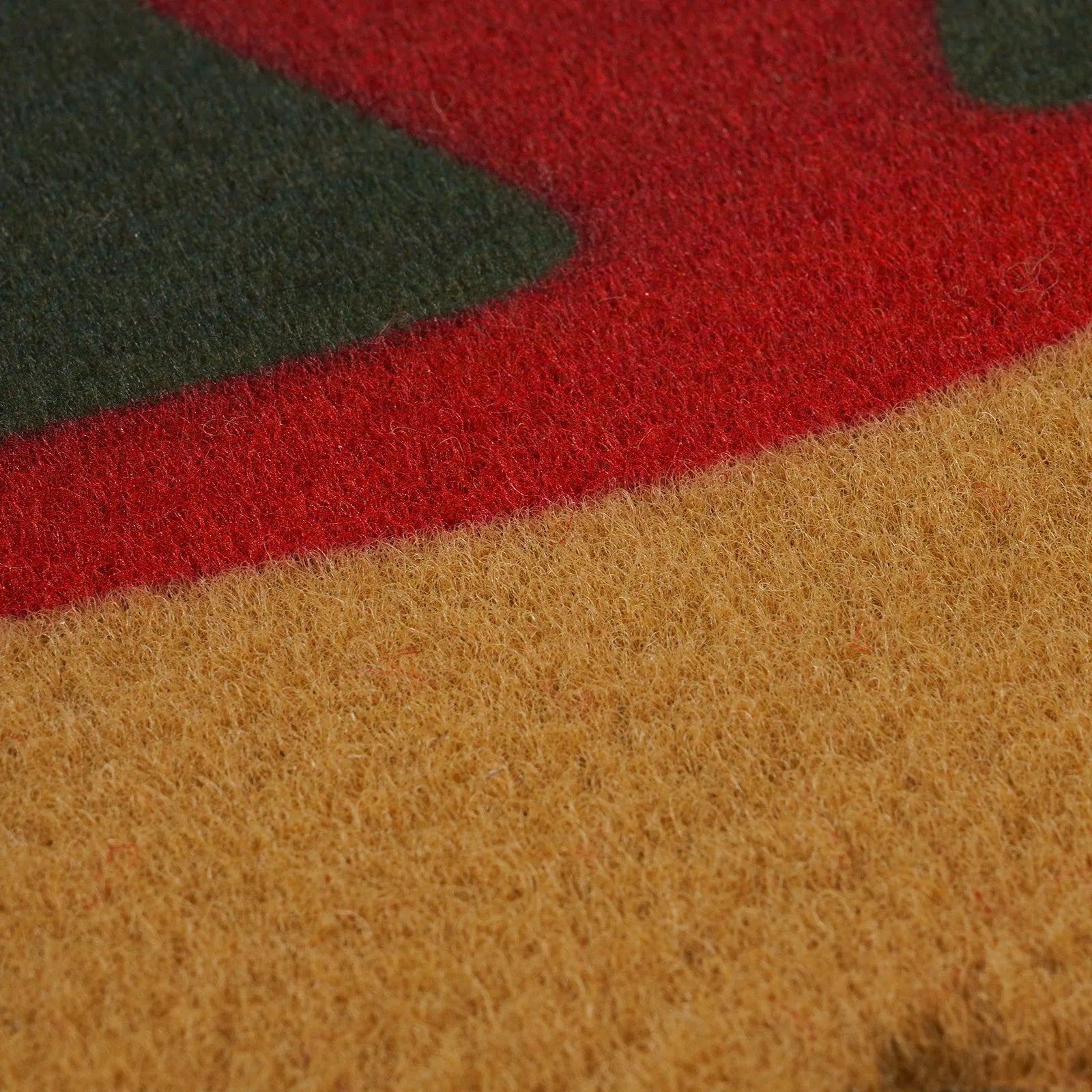 Fabien Christmas Washable Desert Tree Snowflake Red Doormat Doormat Lahome