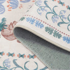 Maison Washable French Manor Floral Beige Area Rug Area Rugs Lahome