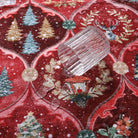 Pascal Christmas Washable World Moroccan Red Rug Area Rugs Lahome