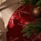 Perle Christmas Washable Crystal Snowflake Red Rug Area Rugs Lahome