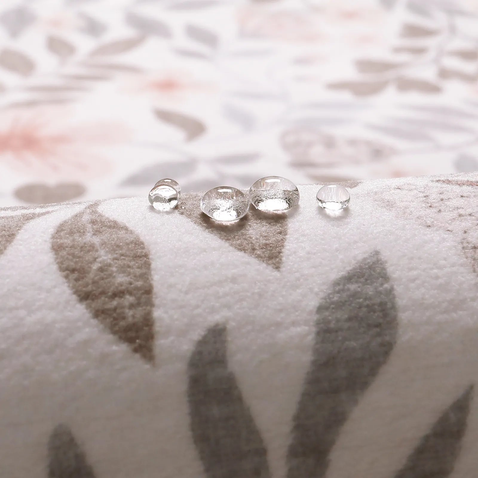 Reverie Washable Vintage Botanical Floral Beige Rug Area Rugs Lahome