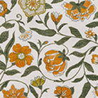 Solace Washable Boho French Elegant Floral Yellow Rug Rugs Lahome