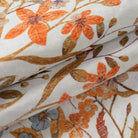 Solene Washable Modern Blooming Floral Garden Yellow Rug Area Rugs Lahome