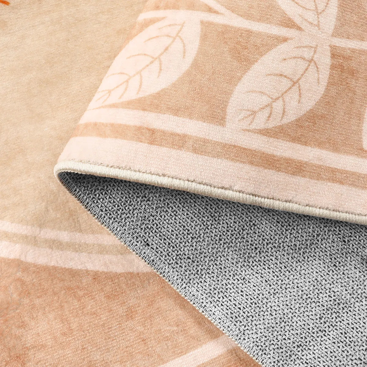 Vesper Washable Boho Mystical Goddess Orange Area Rug Rugs Lahome