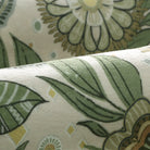 Amelie Washable Vintage Sunflower Floral Green/White Runner Rug Area Rugs Lahome