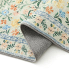 Sylvie Washable Boho Modern Parisian Garden Floral Green Rug Area Rugs Lahome