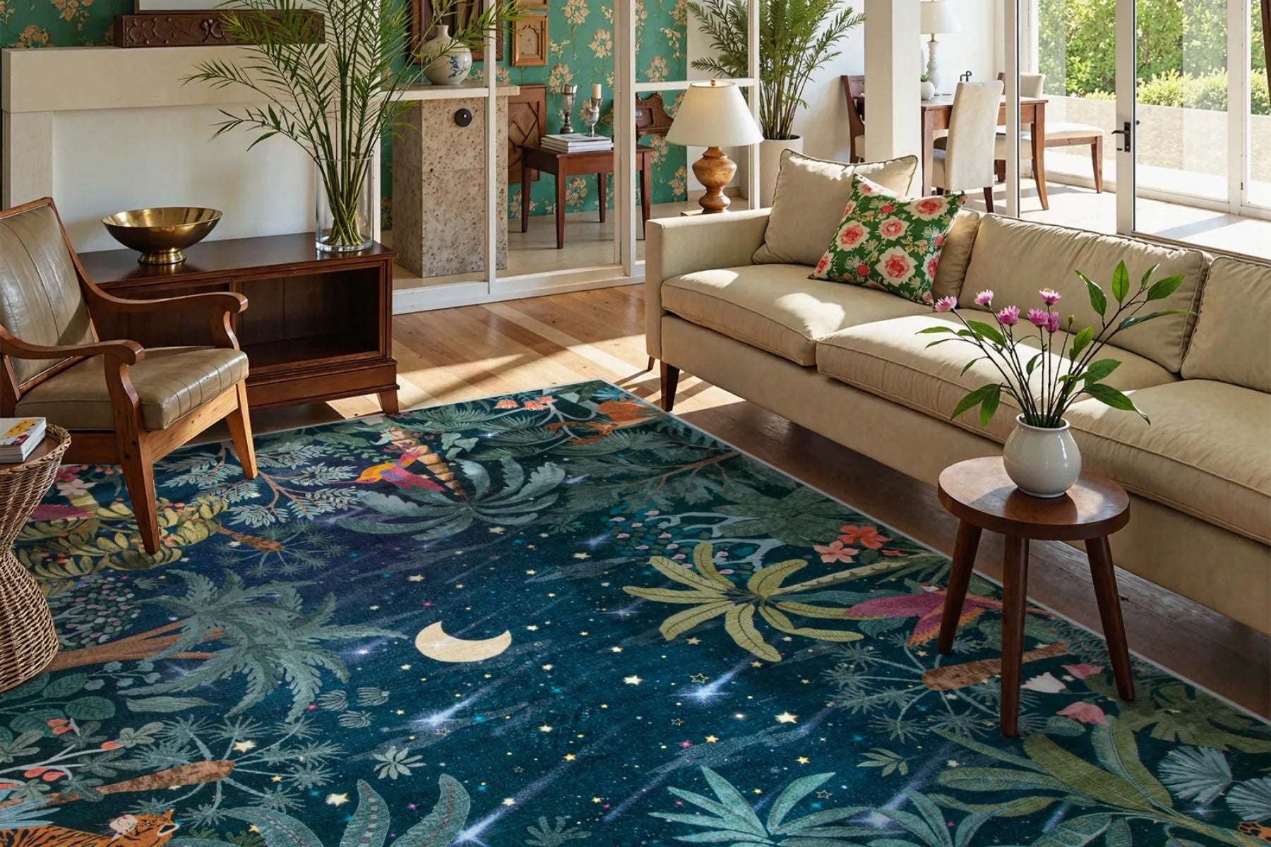 Lahome_Washable_Rugs_for_living_room