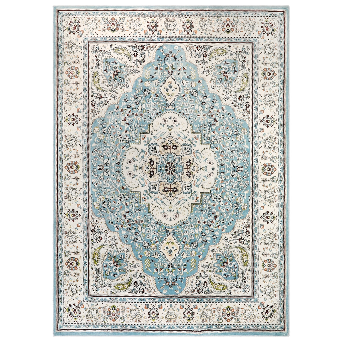 Light_Blue_Floral_Style_Rug