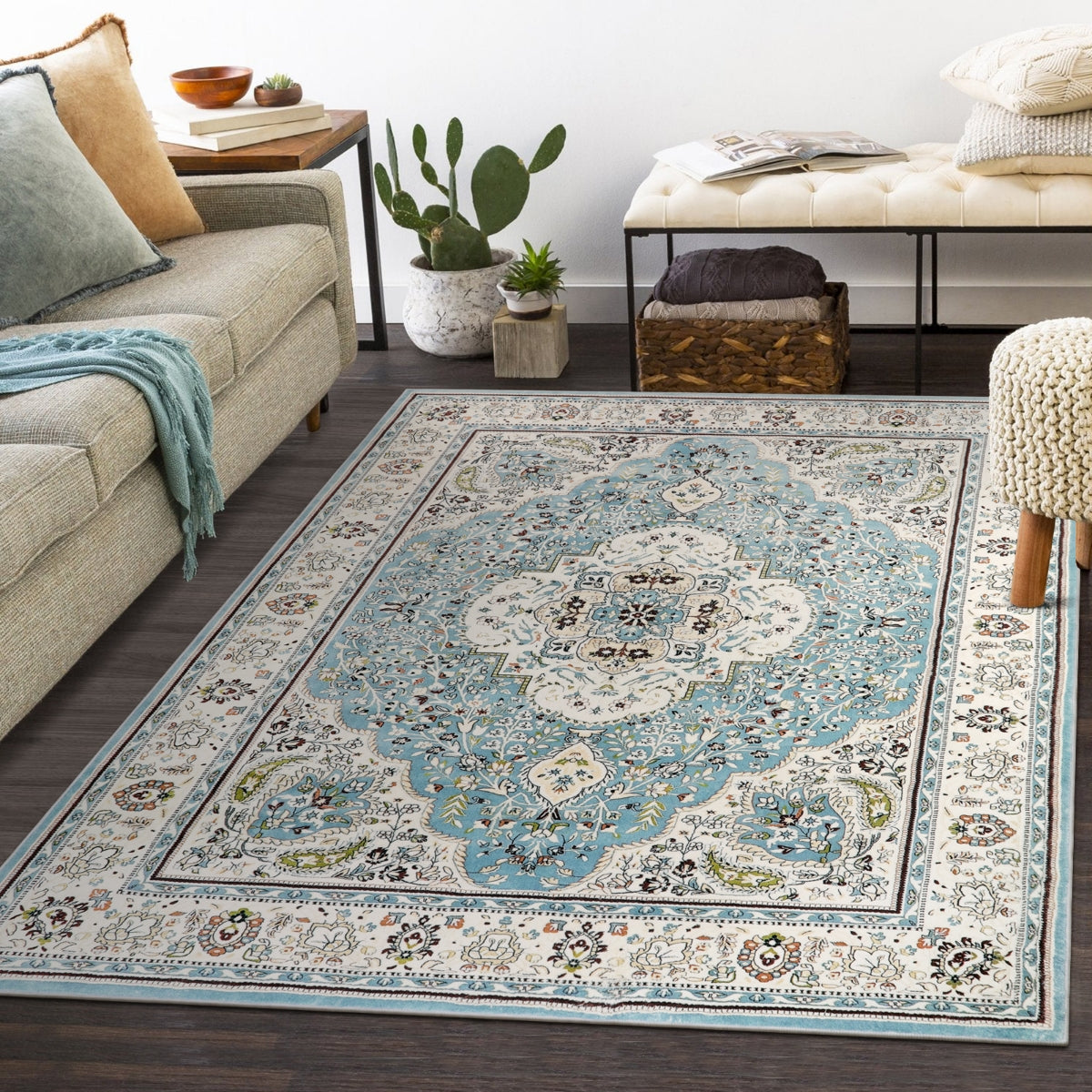 Light_Blue_Floral_Style_Rug