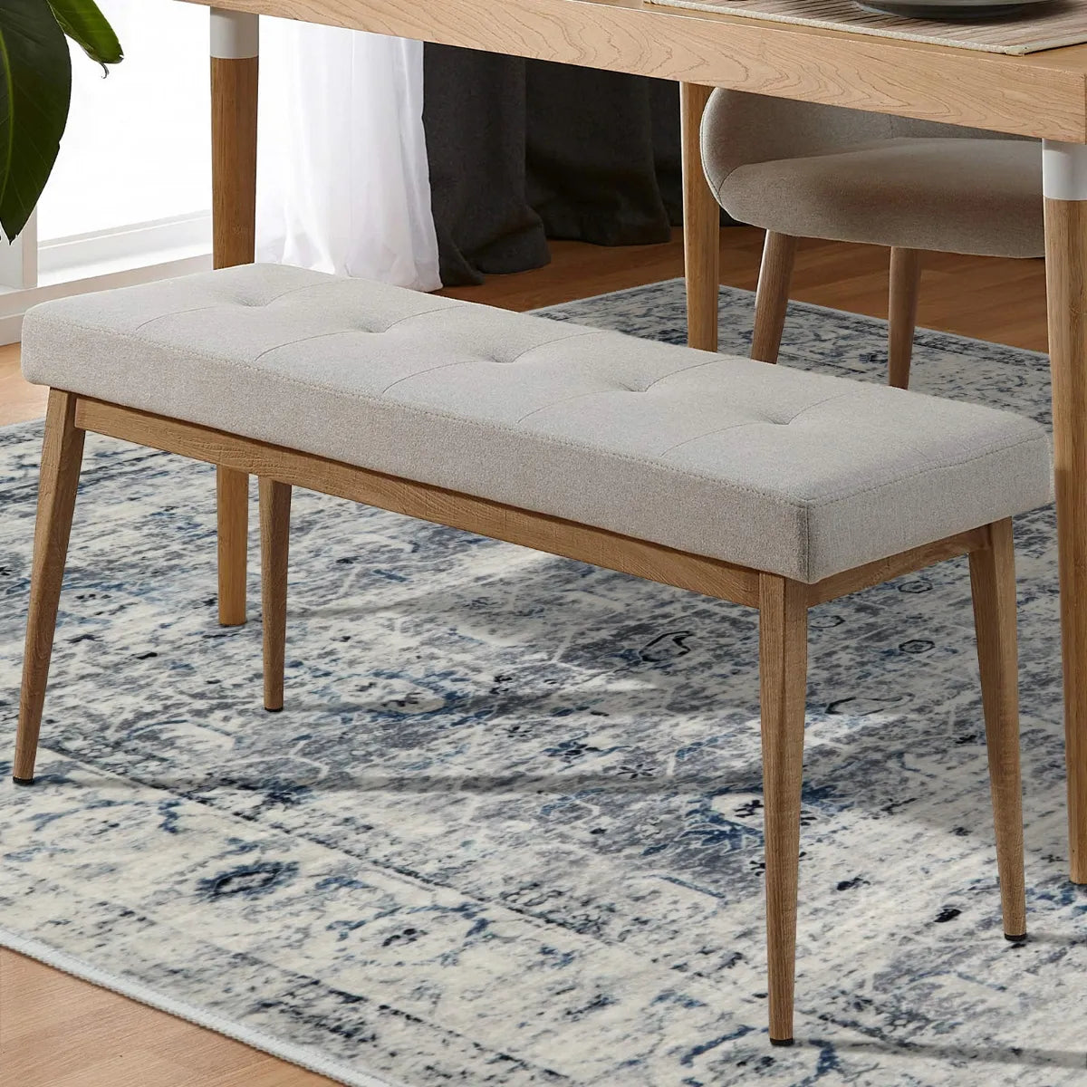 Margot Washable Vintage Distressed Grey/Blue Rug Clearance Rugs Lahome