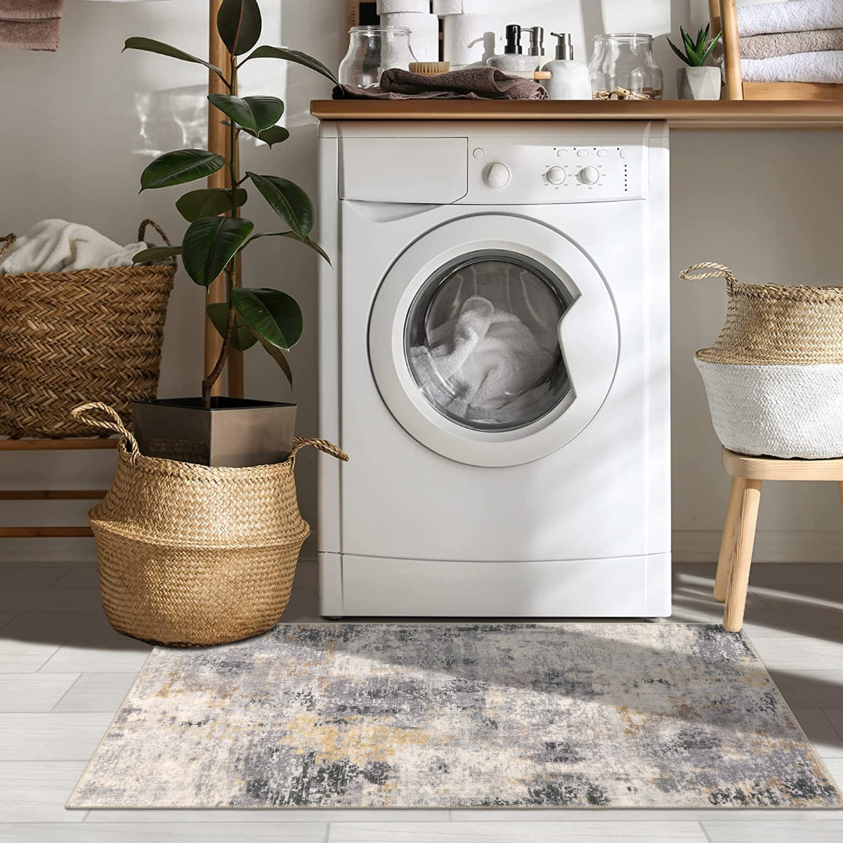 Modern Abstract Area Rug