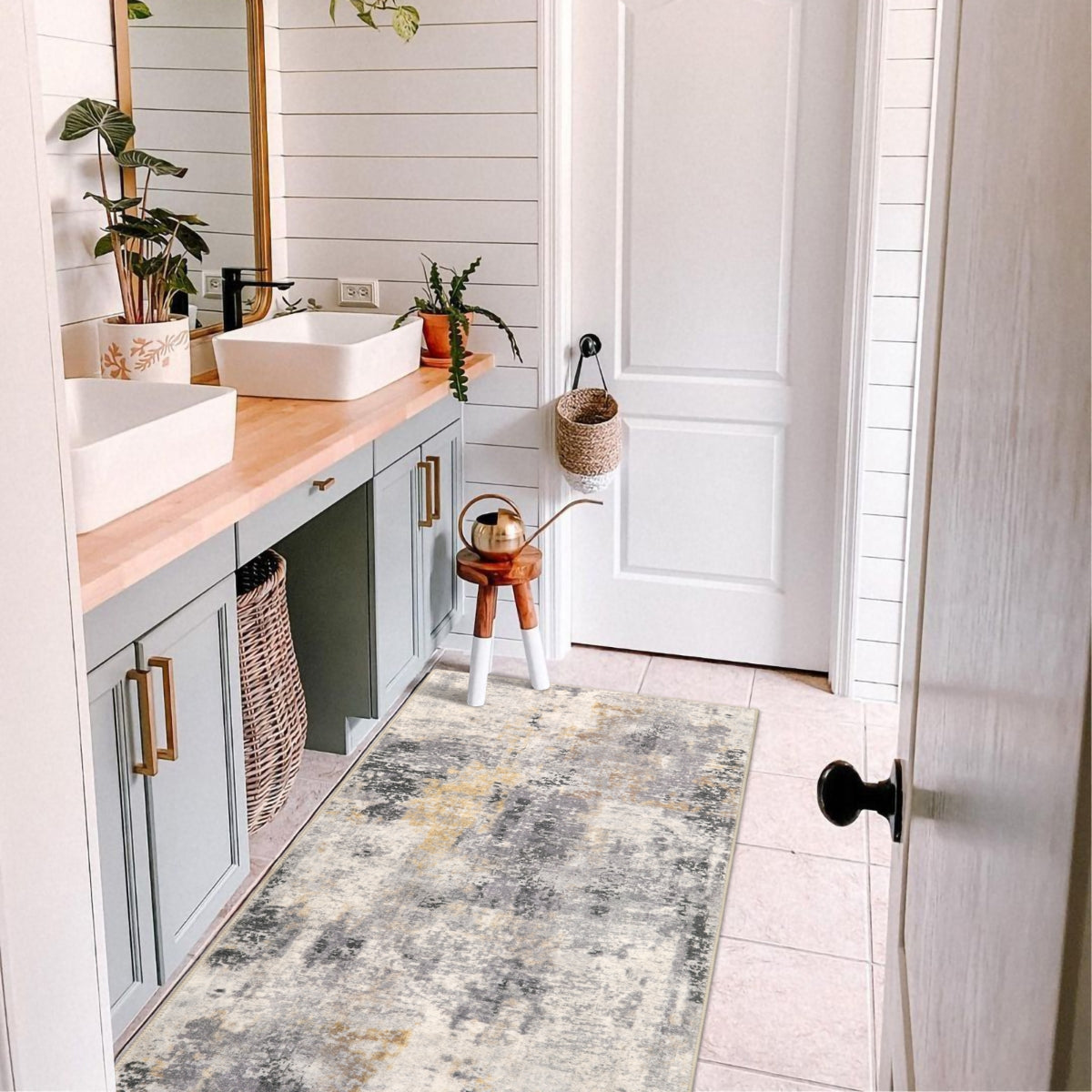 Modern Abstract Area Rug