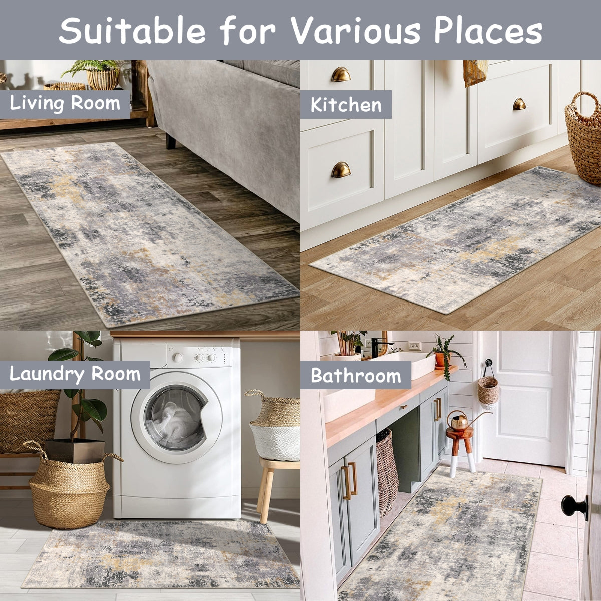 Modern Abstract Area Rug