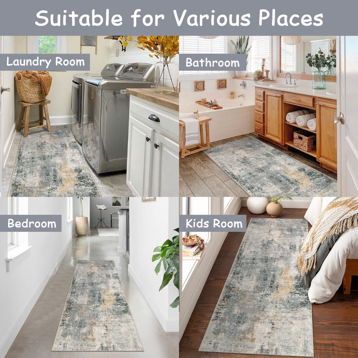 Modern Abstract Area Rug