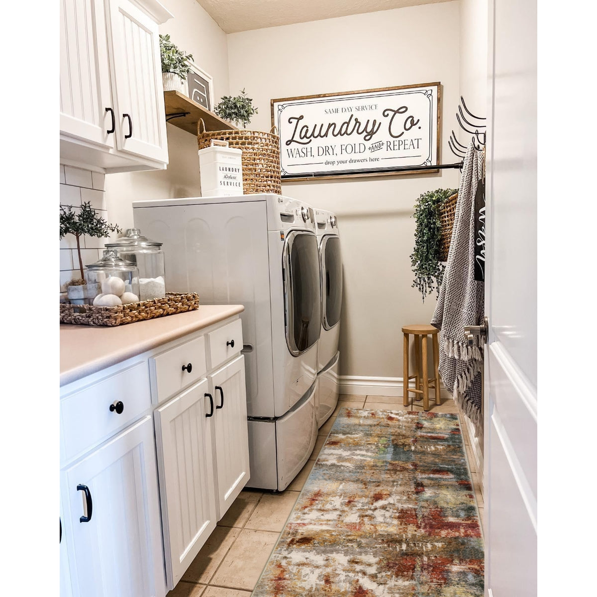 Modern Abstract Area Rug