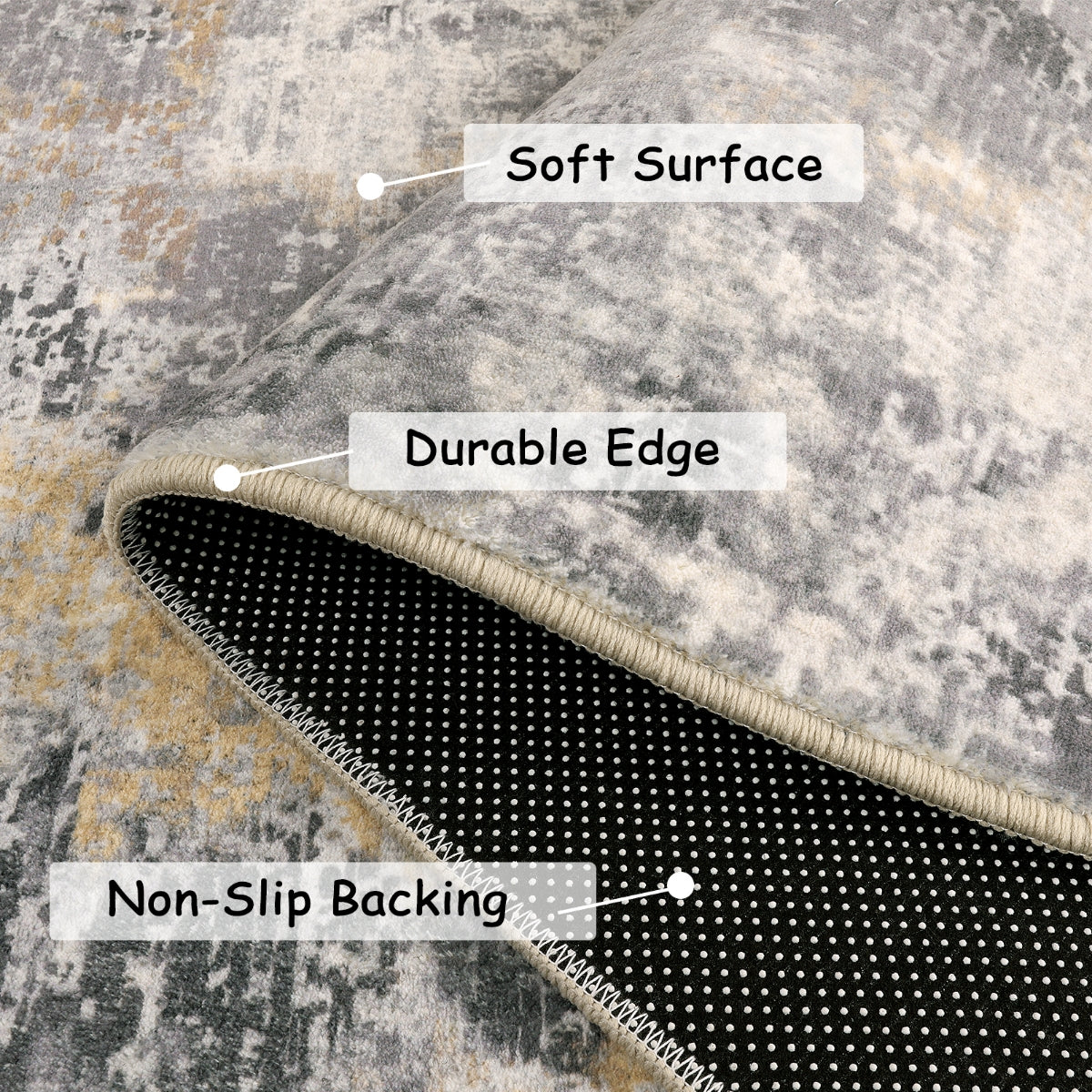 Modern Abstract Area Rug