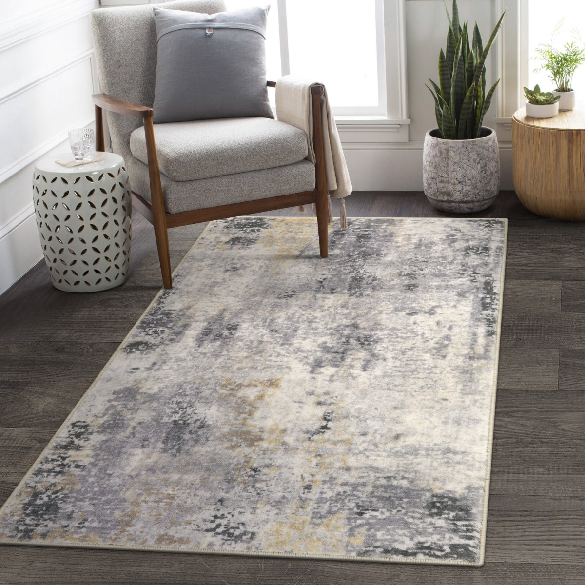 Modern Abstract Area Rug