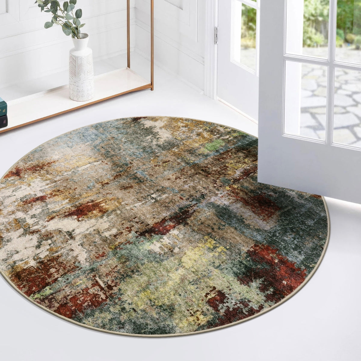 Modern Abstract Area Rug