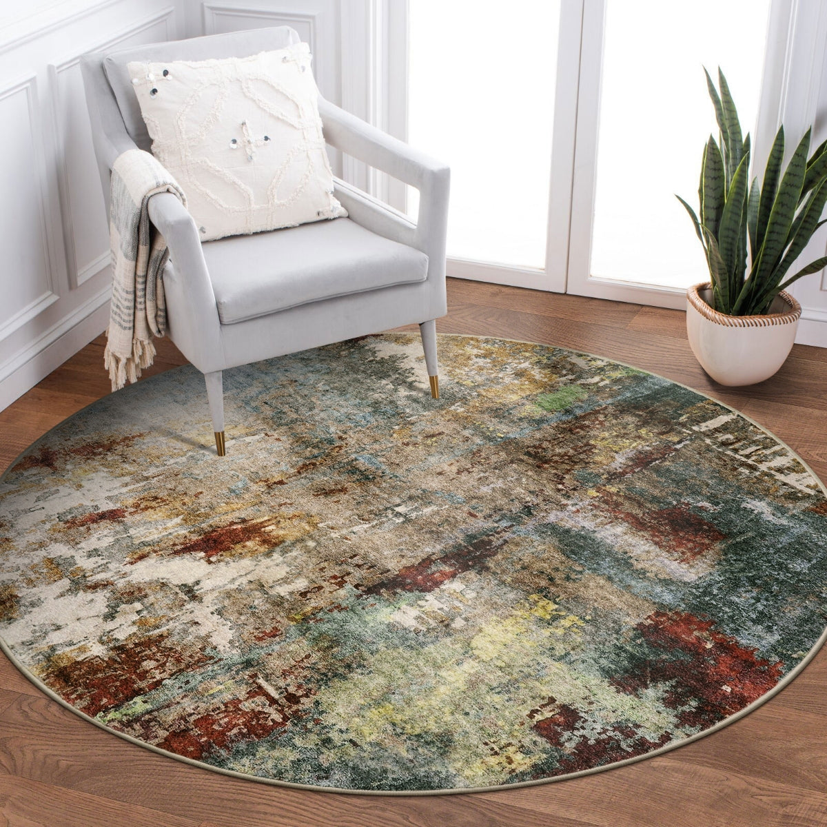 Modern Abstract Area Rug