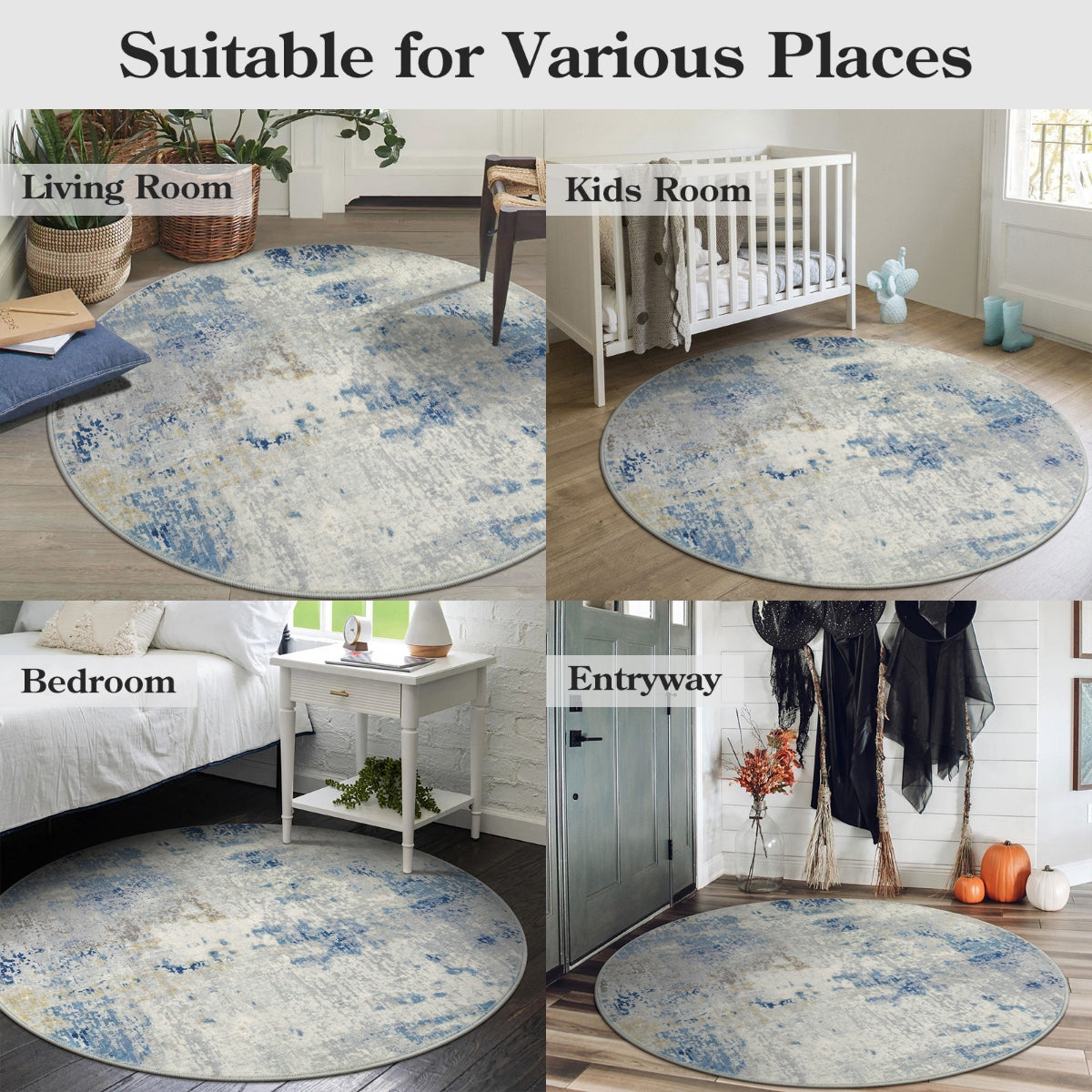 Modern Abstract Area Rug