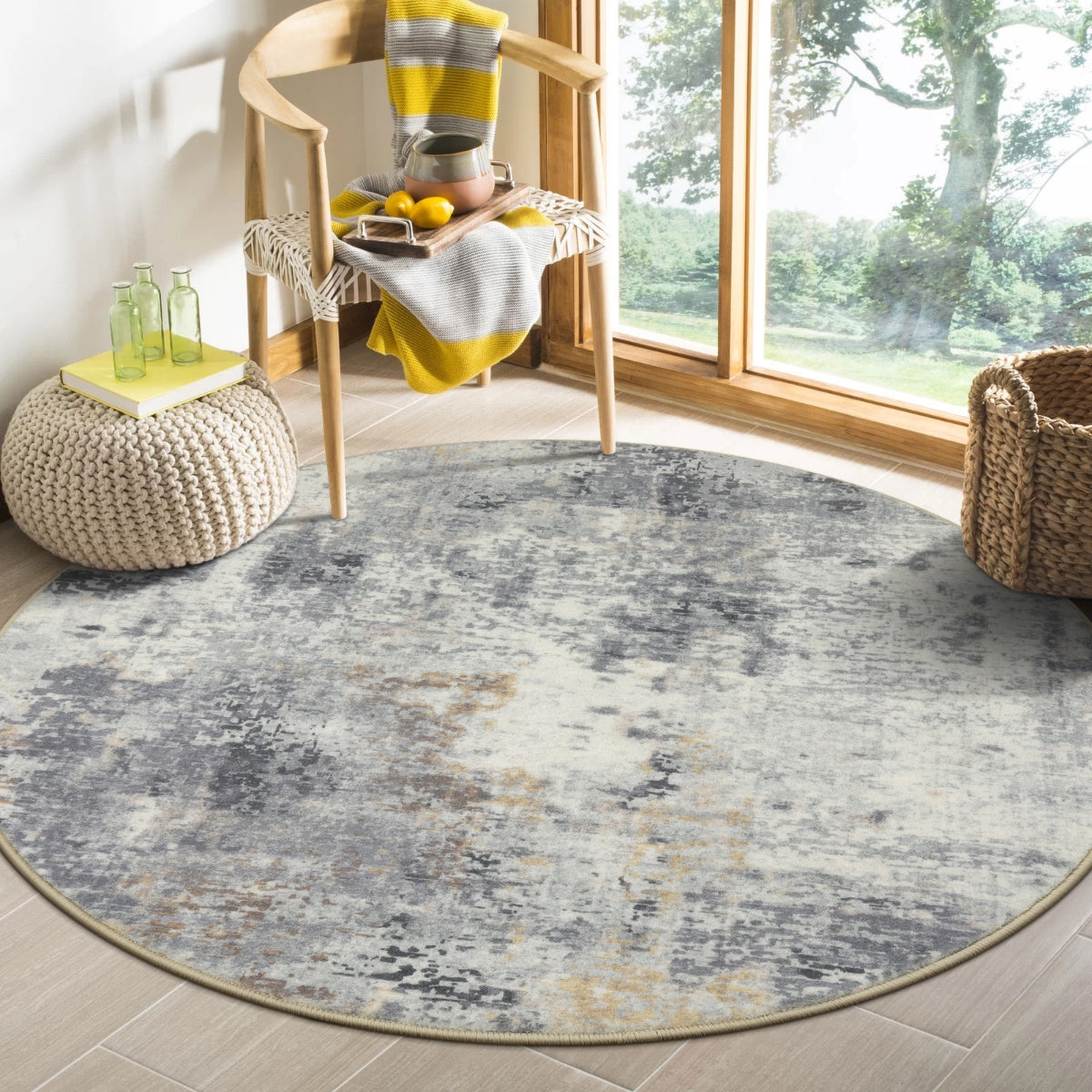 Modern Abstract Area Rug
